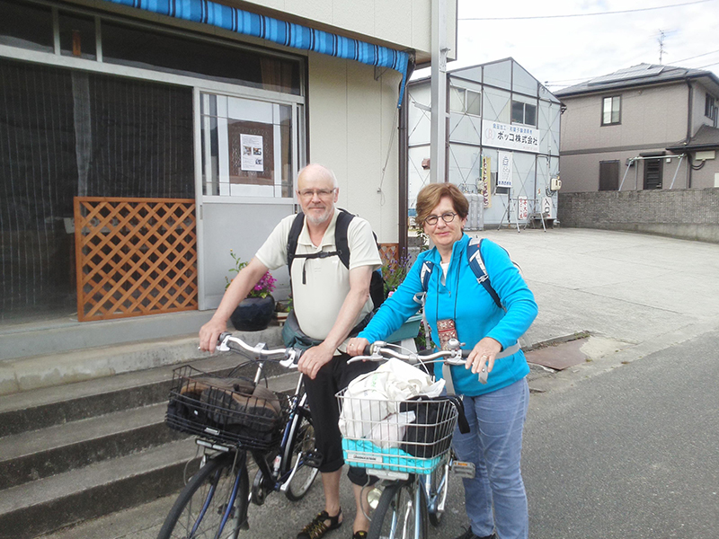外国のサイクリスト